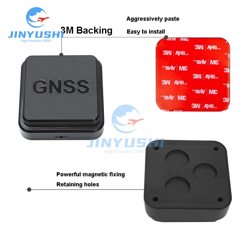 GNSS Antenna 3m Cable SMA Active External Amplifier Patch Magnet Multi-frequency GPS l1 l2 l5 Beidou Glonass Galileo Car RTK