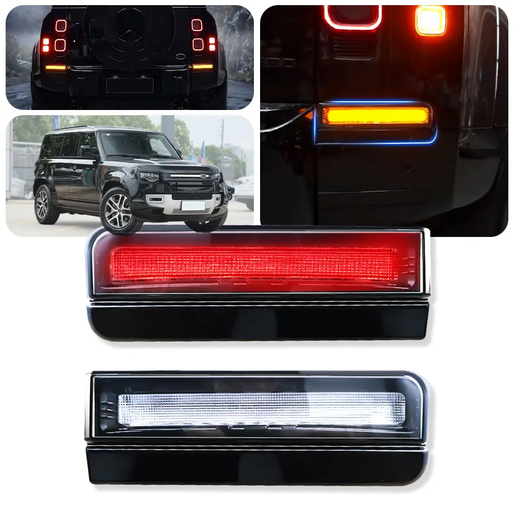 Rear LED Brake light for Land Rover Defender 90 110 2020-2025  Bumper light Reversing light Turning light
