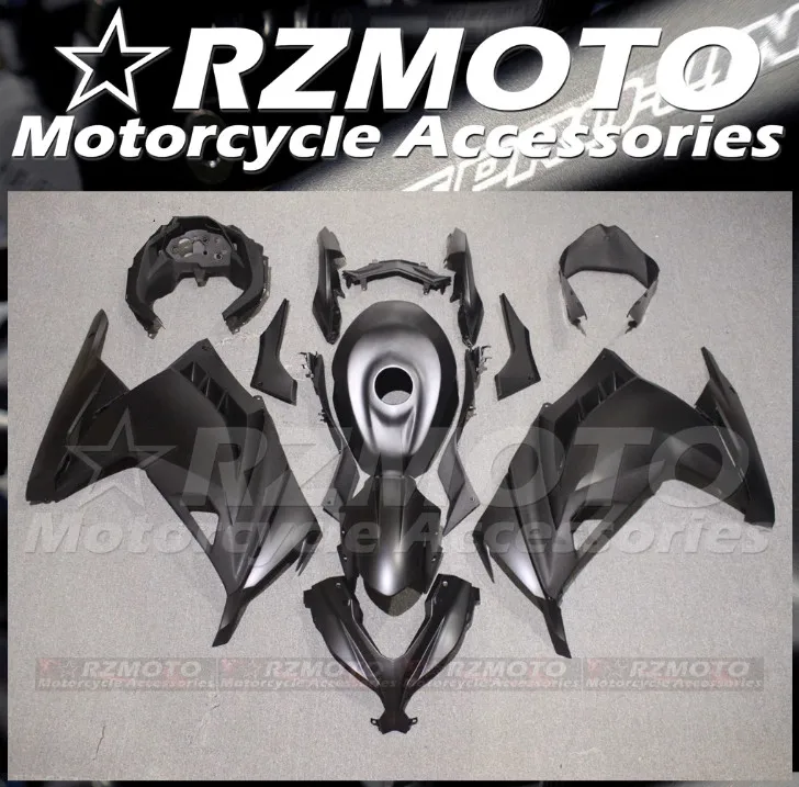 New ABS Motor Fairing Kit Body Bodykits Fit For Kawasaki Ninja300 Ninja 300 EX300R EX-300R 2013-2018 Matte Black