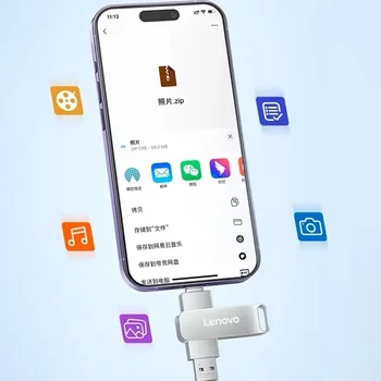 聯想 16TB USB 隨身碟 USB 隨身碟 全新 USB 隨身碟 8TB 2TB Type-C 高速 USB 3.1 防水金屬USB隨身碟 8 最佳銷售 2TB USB - №5