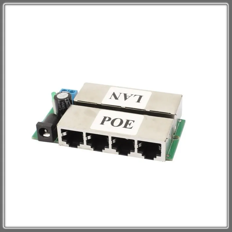 

4 LAN+4 POE (8 LAN+8 POE) Ports Passive adapter Pin Power Over Ethernet PoE Module Injector DC 9-48V IP Camera PoE S3 S4