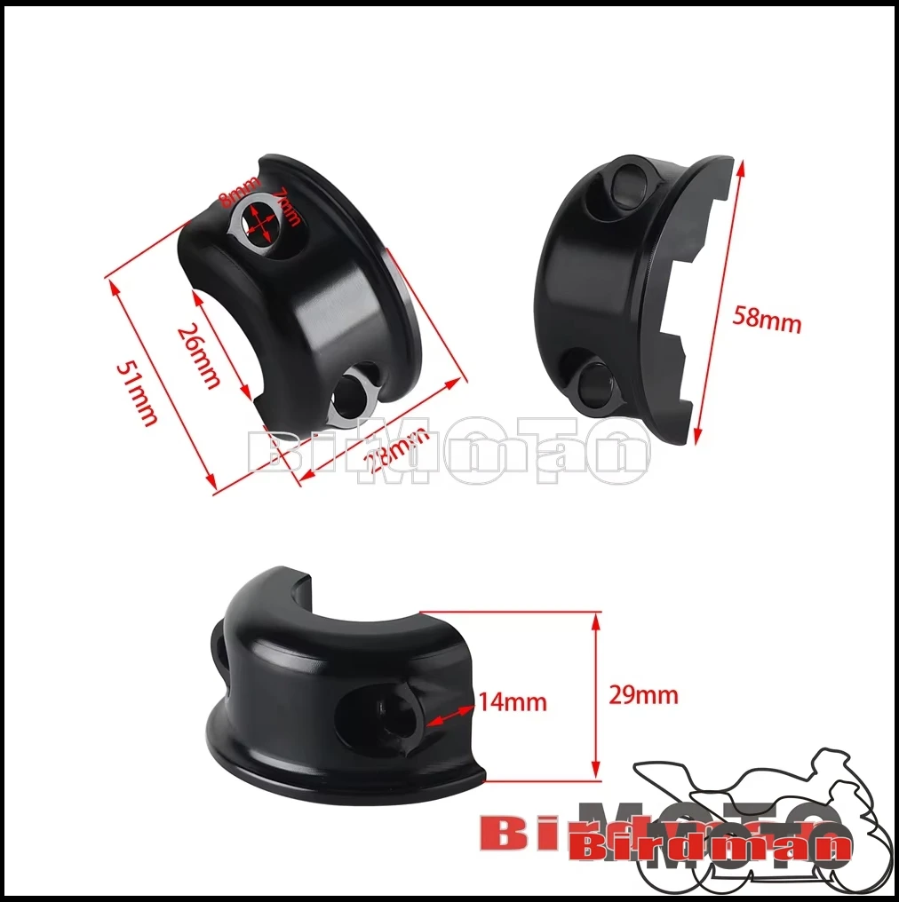 Motorcycle Handguards Brake Clutch Lever For Harley Dyna Low Rider Street Bob Super Glide Switchback Brake Control Perch Clamps