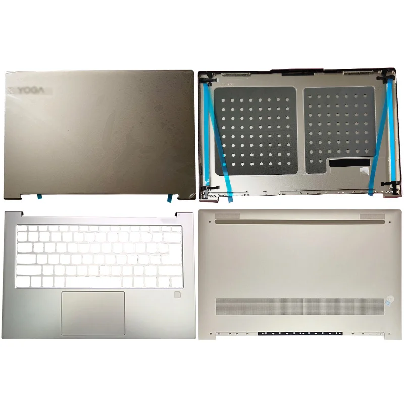 

NEW Gold Laptop LCD Back Cover/Palmrest/Bottom Case For Lenovo YOGA C940 C940-14 C940-14IIL C940-14IWL Computer Case