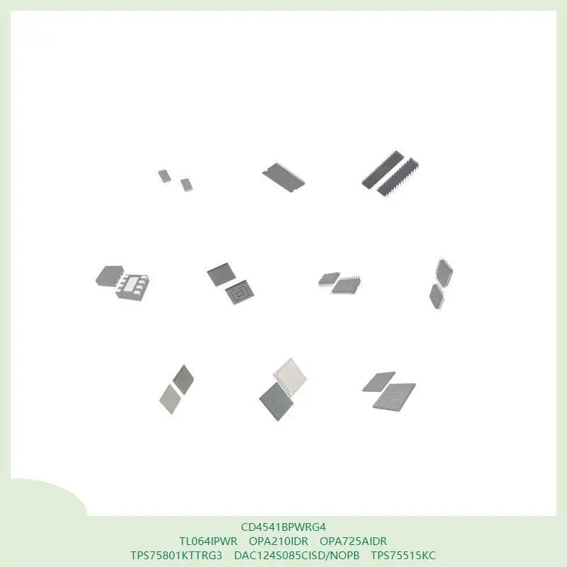 CD4541BPWRG4 TL064IPWR OPA210IDR OPA725AIDR TPS75801KTTRG3 DAC124S085CISD/NOPB TPS75515KC