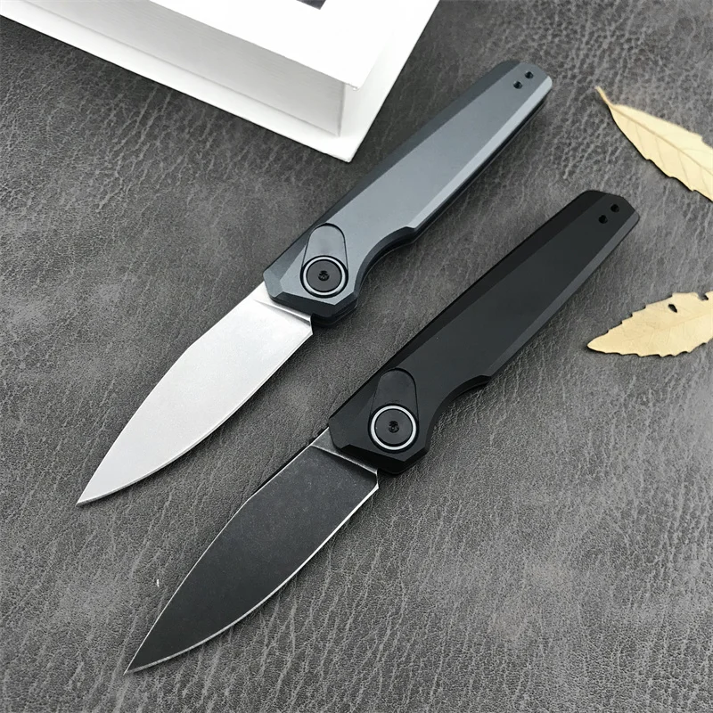 High quality KS7551 hunting aluminum handle camping survival D2 blade EDC folding knife self-defense rescue fishing