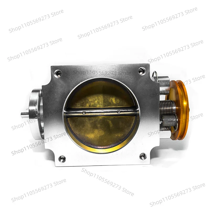 Universal Billet Aluminum Throttle Body 70mm 80mm 90mm High Flow Performance Intake Manifold