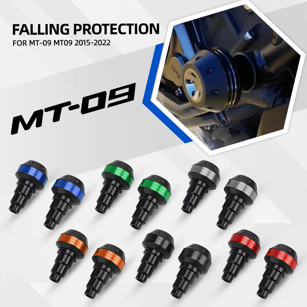 For Yamaha MT-09 MT09 2015-2022 Falling Protection Body Frame Slider Crash Protector Clamp Mount Anti-Fall Rod Anti-Drop Stick