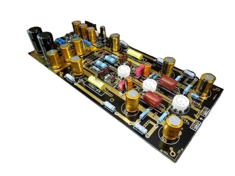 Latest UK EAR834 MM RIAA Tube Phono Amplifier Stereo Amplifier LP Turntable Preamplifier DIY Kit