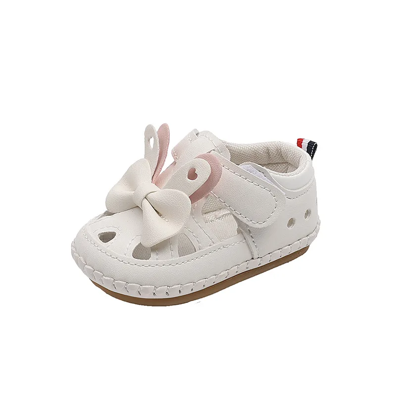 

Brand Baby Shoe0-1y Bow Girl Sandals Baby Princess Shoe Soft Sole Walking Shoe Garden Sandals Allmatch Kid Shoesсандалии Девочек