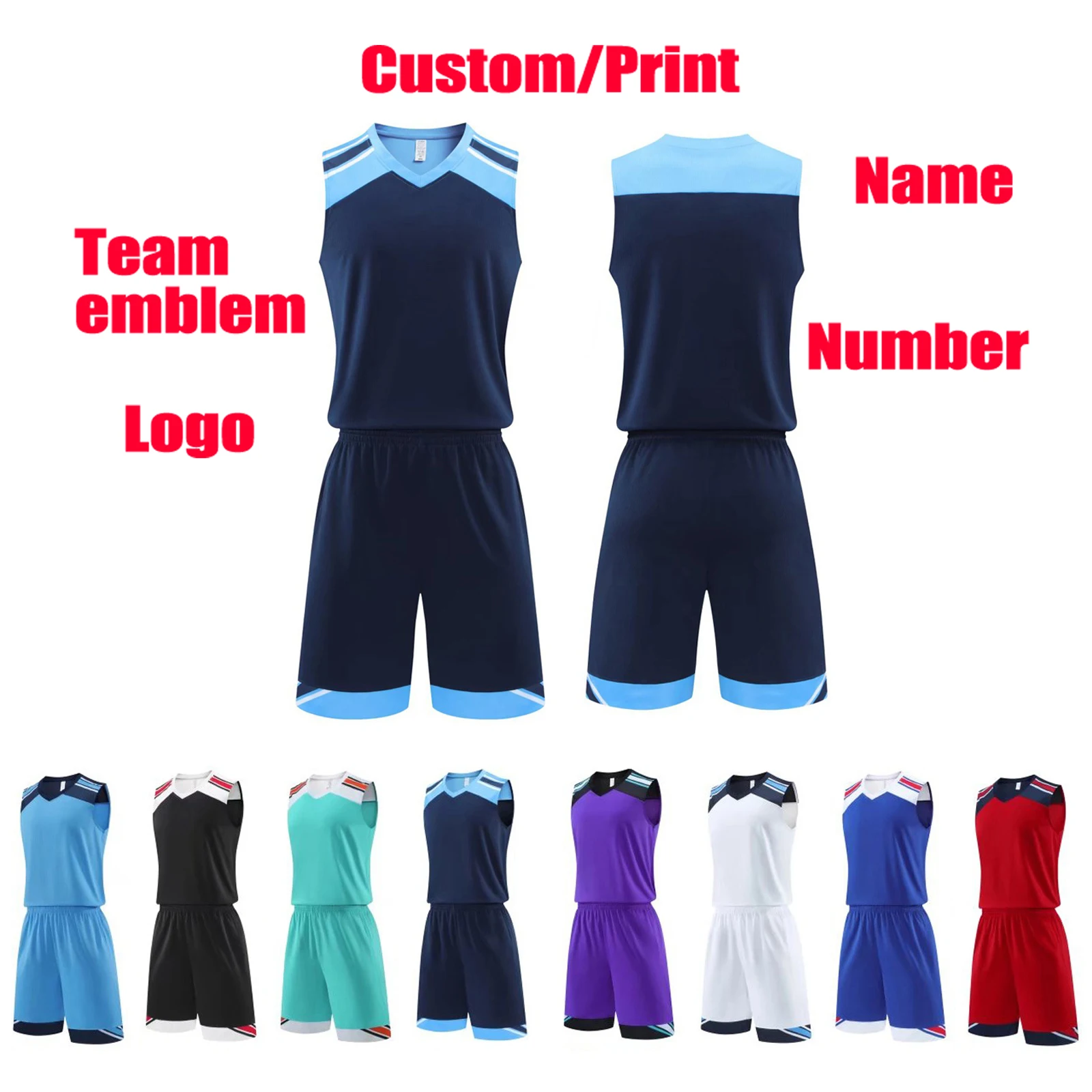 Basketball jersey custom Basketball training suit Adults and Kid clothes Sports vest Men Boys Basketball jersey Sets Large size