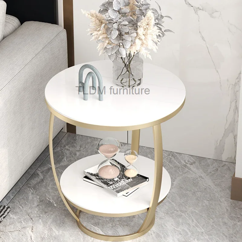 

Unique Nightstands Living Room Side Table Round Coffee Centre Tea Tables Mini Dining Mesas De Centro Para Salon Sets Furniture