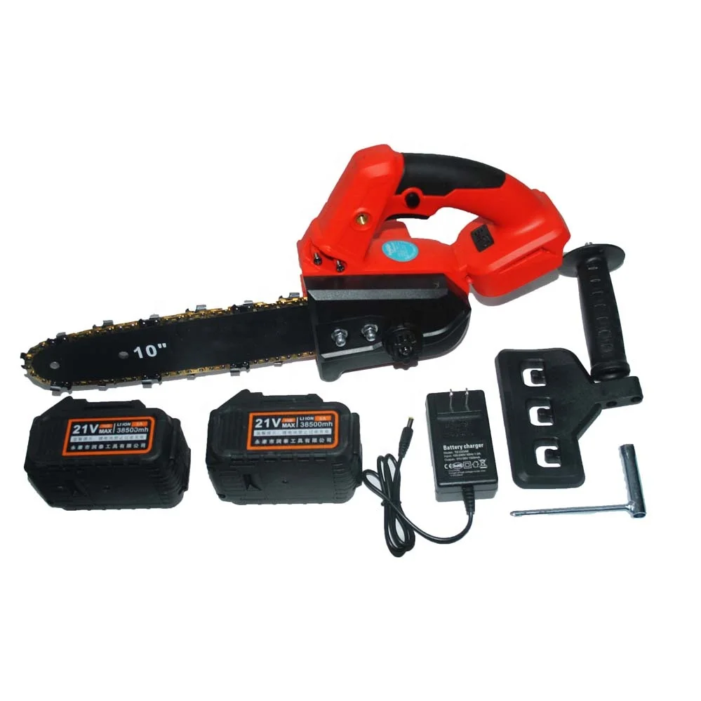 10Inch Mini 21v Chainsaw The Brushless Battery Powered Lithium Electric Single-handedly Chain Saw