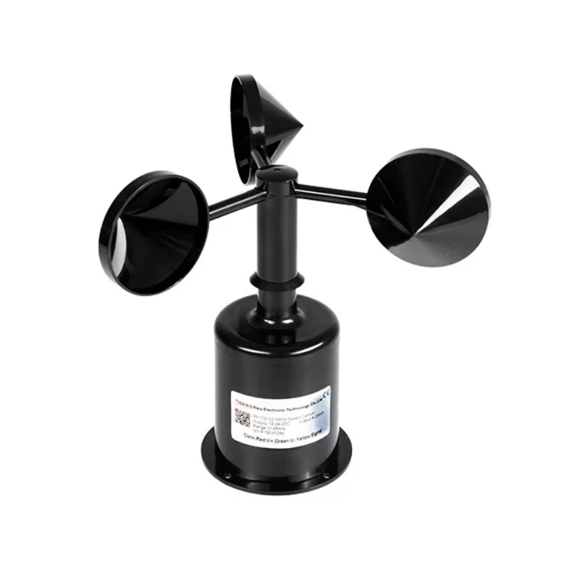 RK100-02 Factory Direct OBM CE 4-20mA 0-5V Output Carbon Fiber IP65 Wind Speed Sensor Anemometer 0-45m/s