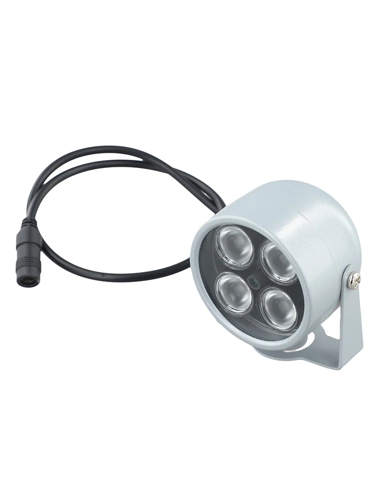 IP42 850nm Infrared LED 50m Range Aluminum Fill Light For Night Security Camera Surveillance System Tool