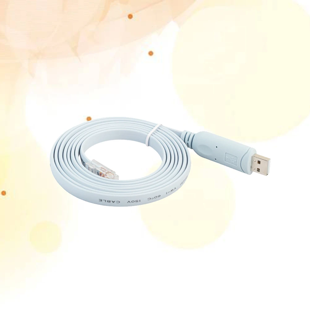 

1.8m USB to Serial Console Cable Network Router Line Configuration Original Fdti Chip USB to Rj 45 Cable