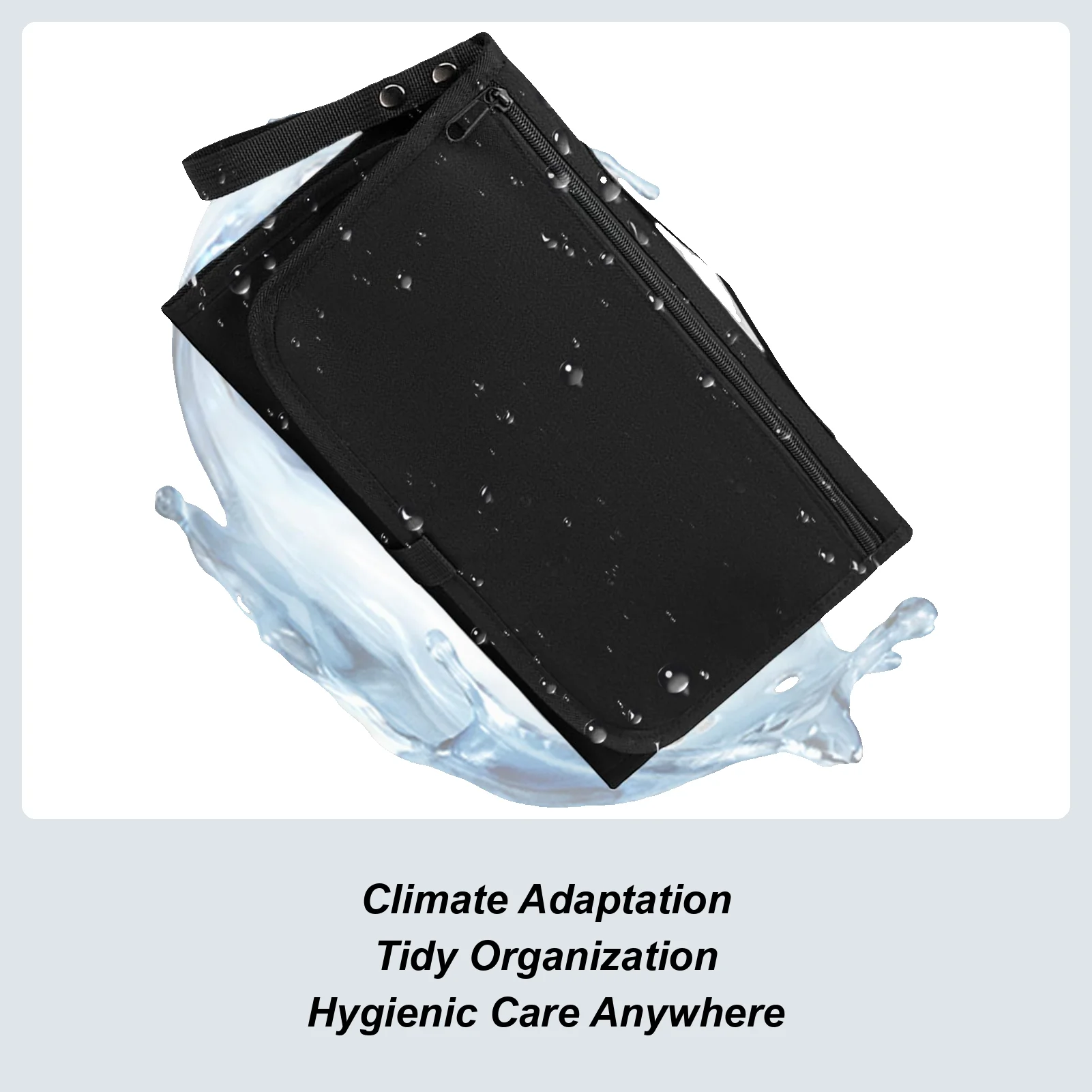 

Сумка для подгузников большой вместимости с крючком для коляски Сумка для детских подгузников с пеленальной подушечкой для повседневных пляжных путешествий на короткие поездки в семье