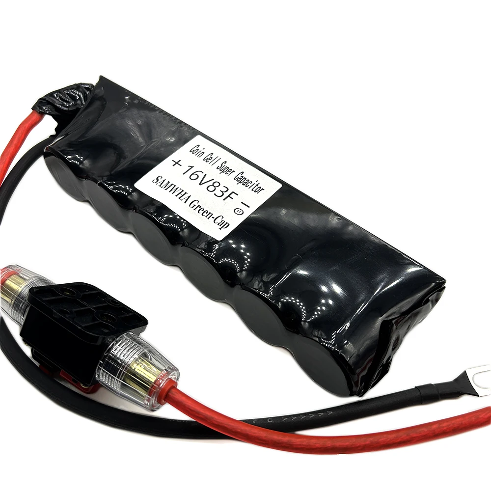 Customized 16V83F Automotive Rectifier Module 2.7V500F Large Bank Backup Power Supply 6Pcs Series Connection Improve Energy