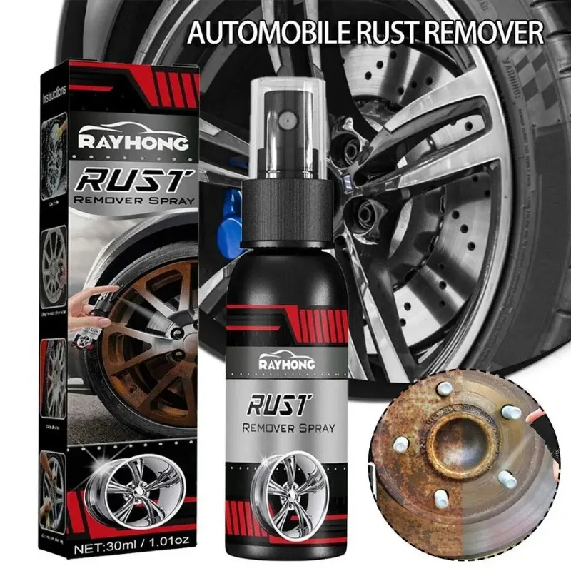 

30ml Car Rust Remover Spray Metal Surface Paint Car Maintenance Powder Cleaning Super Rust Remover Multi-Purpose Cars Products