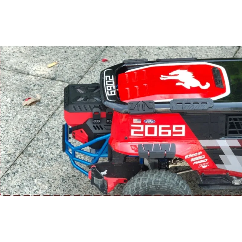 MJX H8P 1/8 ブロンコ RC クローラー リアトランク収納ボックス アップグレードパーツ 装飾アクセサリー 穴あけ不要の取り付け