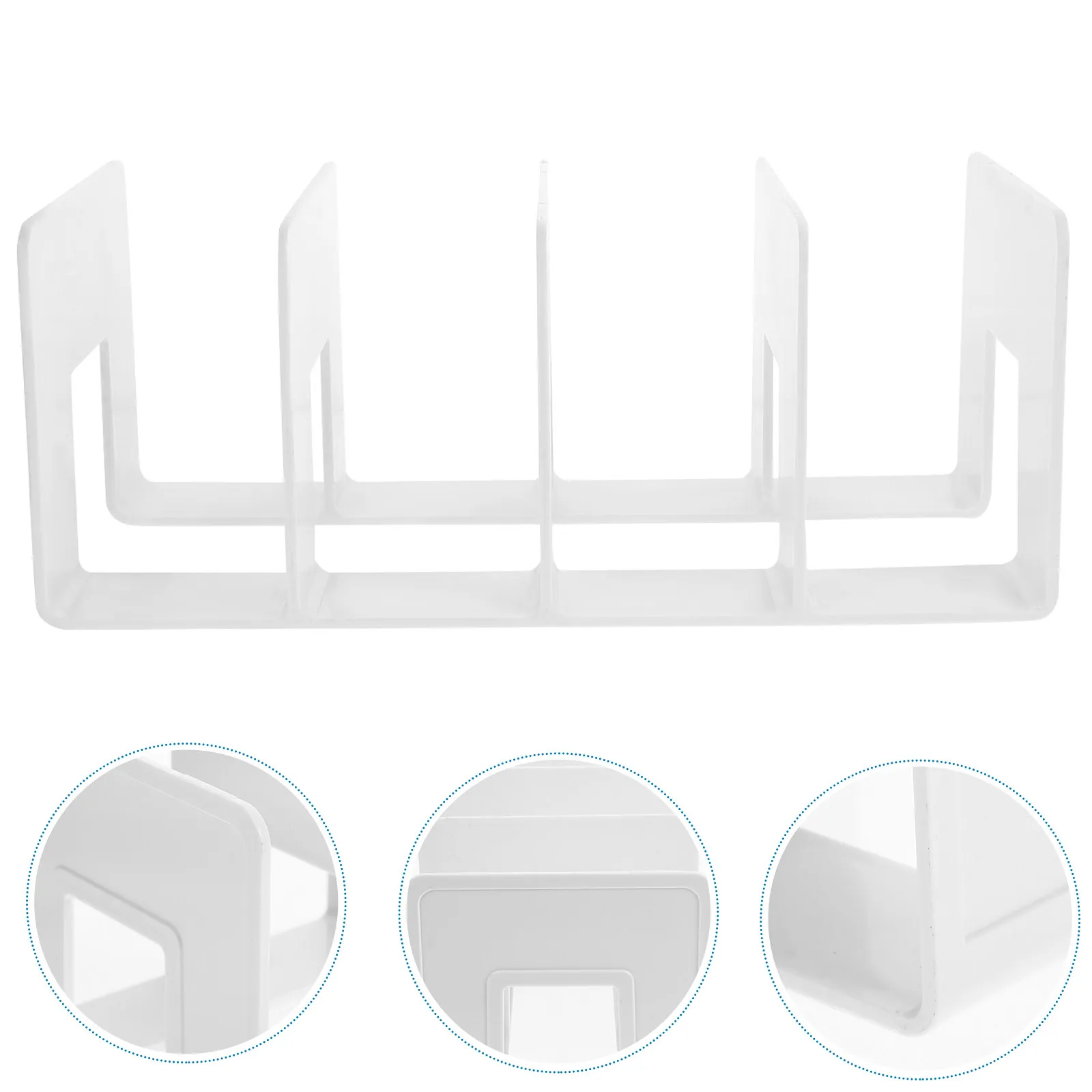 

Премиум-органайзер для файлов из акрила: настольная подставка для книг, журналов, документов для школы, офиса, дома, многофункциональная подставка для документов