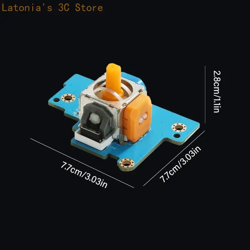 TMR-Joysticks-Ersatzmodulpaar für die Reparatur von Handheld-Konsolen, PCB-montierte Analogstick-Baugruppe, Zwei-Modul-Set für – Detail 6