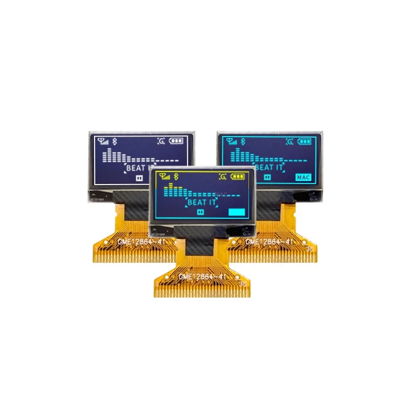 

0.96 inch OLED Display Narrow Frame 128*64 Dot Matrix SSD1315 Driver 30PIN Compatible SSD1306