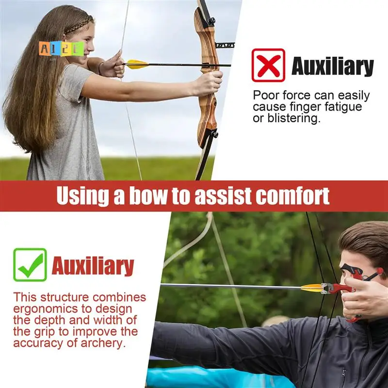 

A12E-JIANZD Составной лук, вспомогательные средства для освобождения большого пальца, вспомогательные средства для освобождения блочного лука для стрельбы из лука, ручная ручка на 3 или 4 пальца