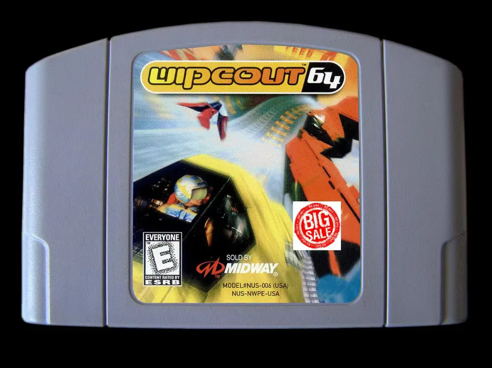 

64-битная игра ** Wipeout 64 (английский язык!!)