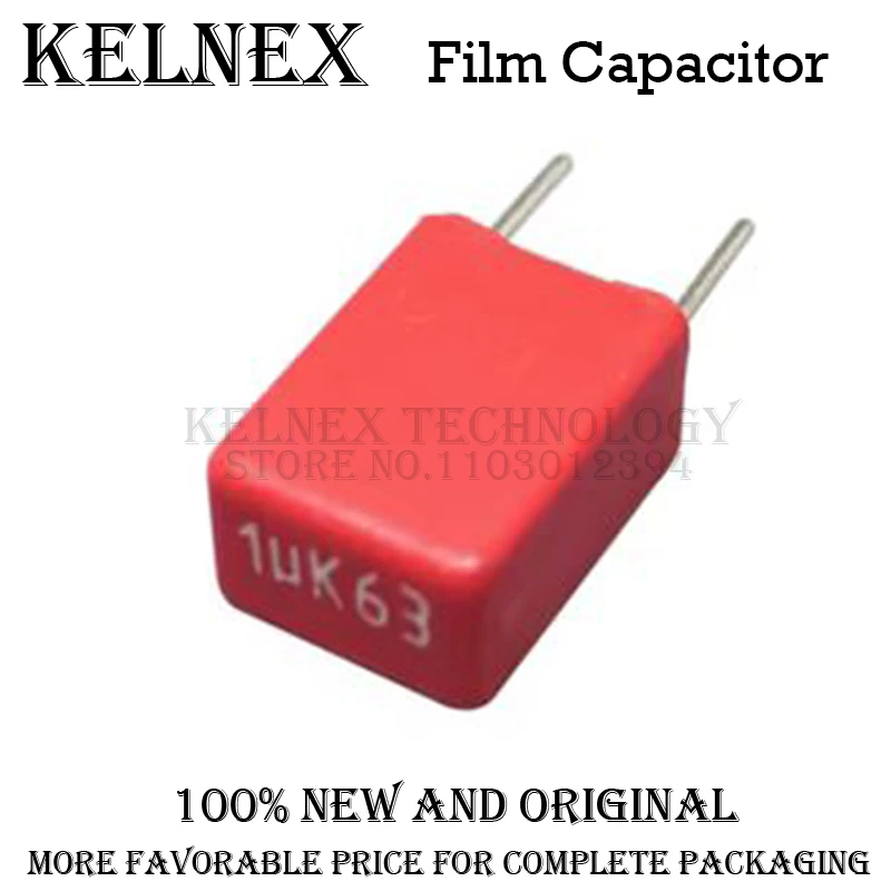 2PCS WIMA RED MKS2 5MM Film Capacitor Hi-Fi Audio 0.1UF 1NF 0.01UF 1UF 1.5UF 10UF 22NF 2200PF 0.22UF 2.2UF 50V 63V 100V 250V P5