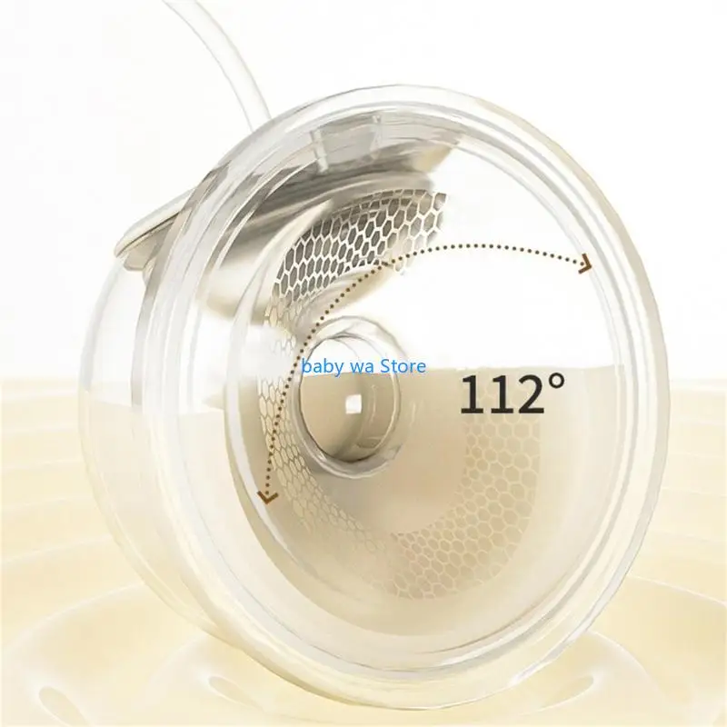 Tiralatte elettrico con pannello touch e schermo LED per madre che allatta 4XBD