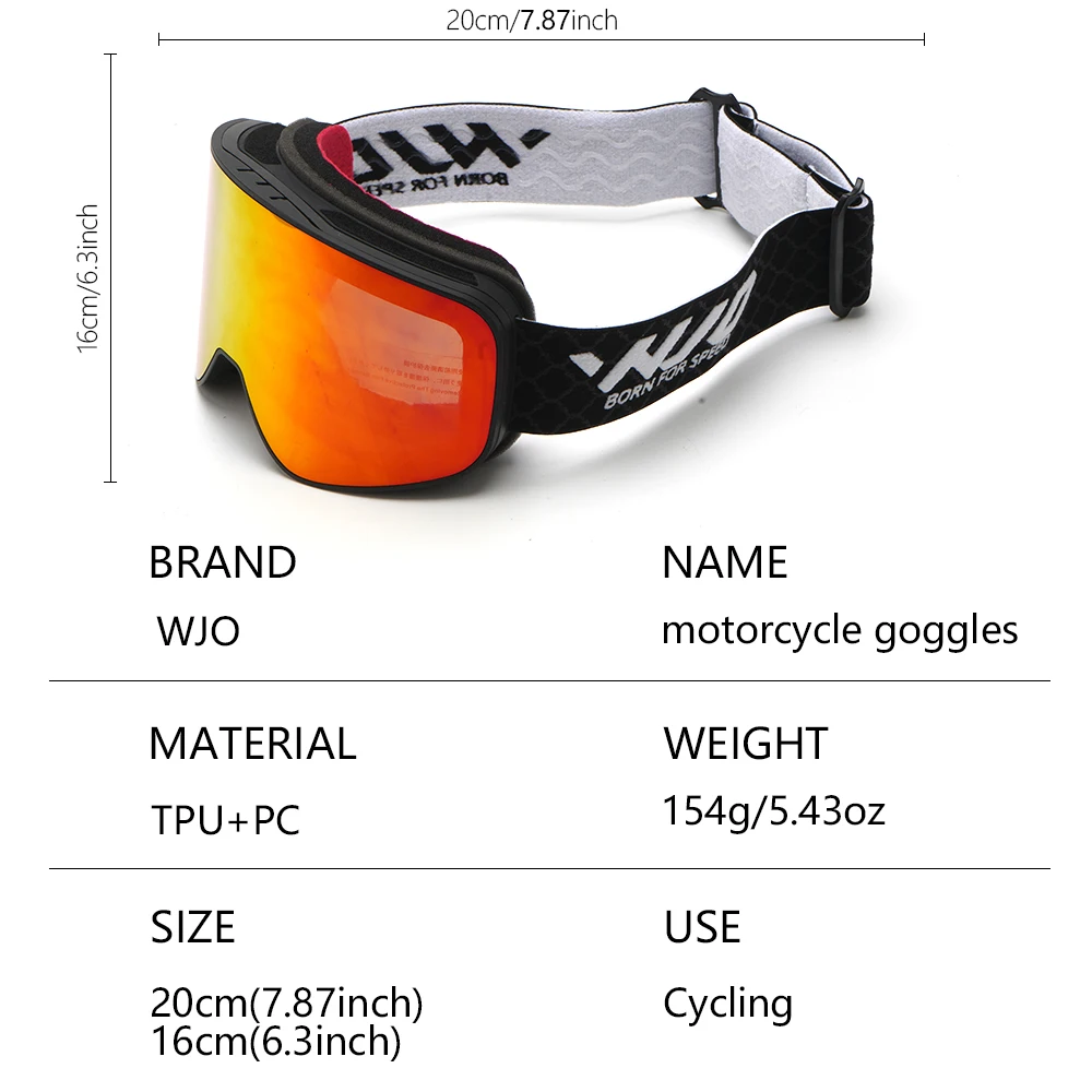 High Quality Flip Up Double Anti Fog Ski Goggles Wind Snow Proof Fit Over Glasses Helmet Compatible Winter Skiing Riding Hiking
