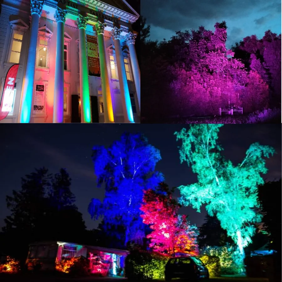 IP65 Waterproof Led Par Lights,18x18W RGBWA UV 6IN1 18X12W  RGBW 4in1DMX Control Stage Beam Wash DJ Equipment Dj Disco Lights