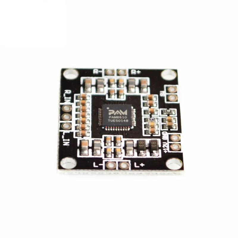 PAM8610 لوحة مضخم رقمي 2x15WDual قناة ستيريو DClass عالية مكبر كهربائي مجلس السبورة #4
