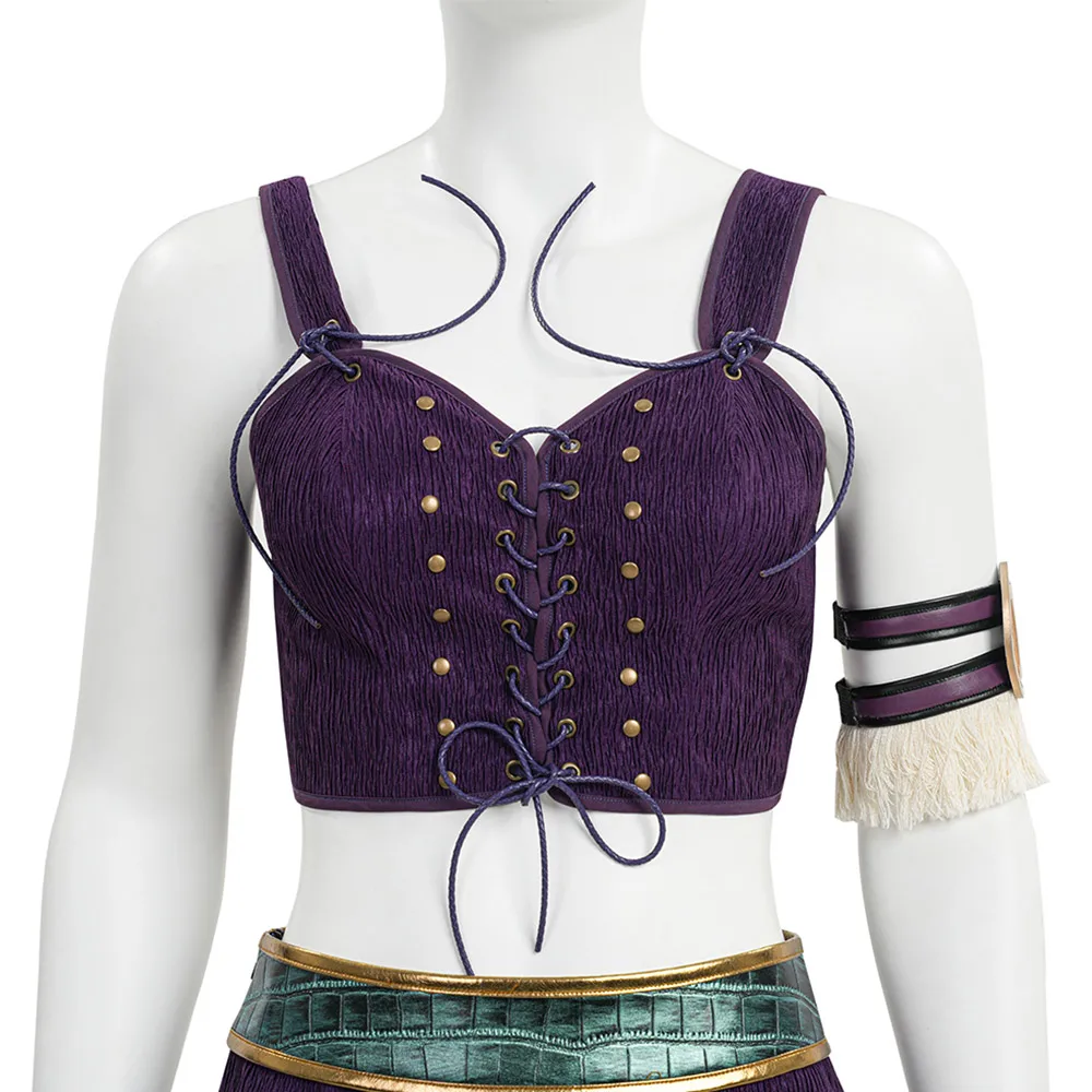 Disfraz de Cosplay de Niko Robin, Disfraz de Pirata de Película, para Mujer Adulta, Top, Falda, Brazalete, Trajes para Halloween, Carnaval, Fiestas de Disfraces
