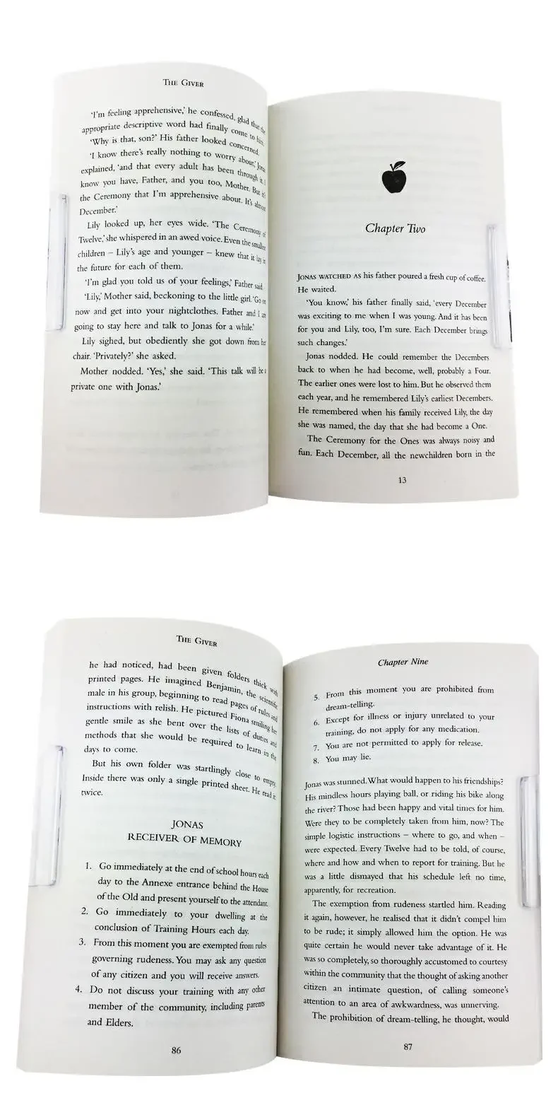 The Giver Lois Lowry، اللغة الإنجليزية المراهقة في قصة الكتب، الروايات السيرة الذاتية 9780007263516