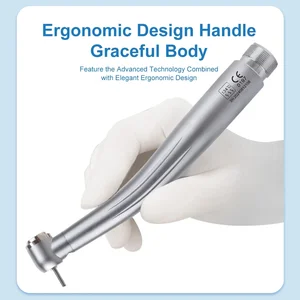 Hochgeschwindigkeits-Handstück, Standardkopf, Knopf, drei Wasserspray, E-Geschlecht, Luftturbine, 2 Löcher, 4 Löcher, Zahnarztwerkzeuge 6 Hauptumsatz hohe Rotation LED - №4