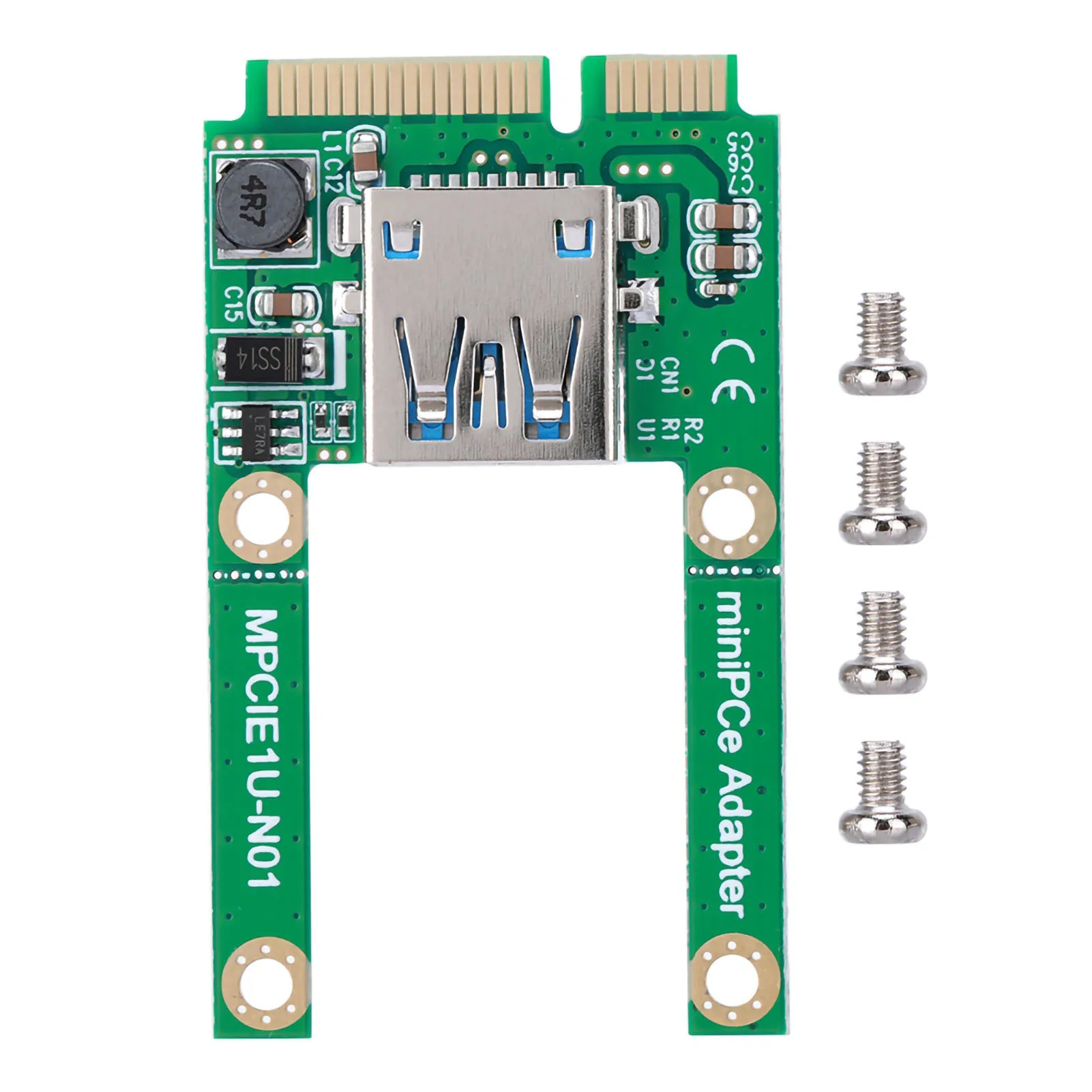 mSATA to USB Conversion Card Mini PCI-E Expansion Converter Adapter USB2.0 mPCI-E MPCIE toUSB adapter card MPCI-E expansion card