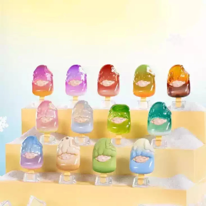 

Мини-мороженое Yumo, модная серия для моделирования мороженого, загадочная слепая коробка, игрушки, настольные украшения, модные коллекционные куклы