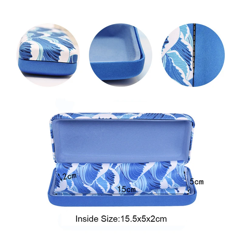 Portable Fabrics Floral Glasses Case Reading Glasses Box Sunglasses Eyeglasses Spectacle Case Hard Eyewear Protector Gift