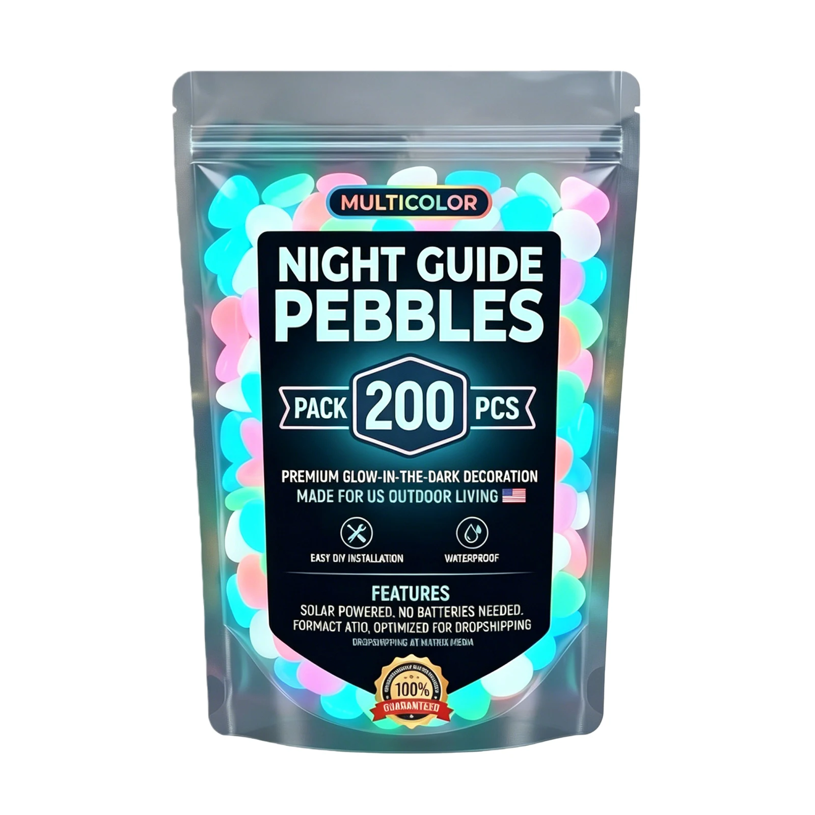 200/400/600/1000pcs Glow In Th - Fish Aquarium Guide recension och pris