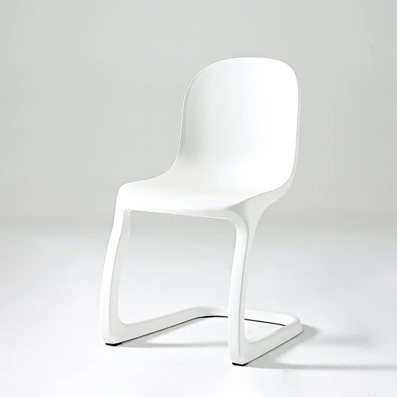 Pan Dong Stuhl ins kreative nordische Kunst Schönheitsstuhl, Rückenlehne Schreibtischhocker Internet Celebrity Kunststoff