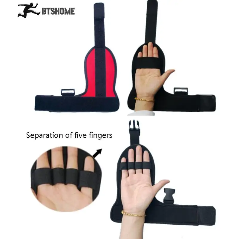 Rehabilitation Finger Gloves Brace Breathable Anti-Slip Auxiliary Fixed Fist Finger Hemiplegia Recovery Patient Training