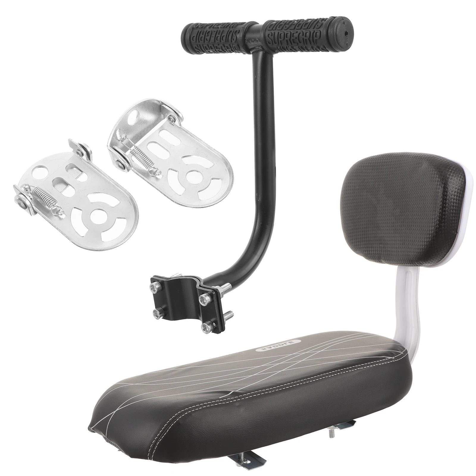 

Cushion Backrest Grip Set Saddle Bike Seat Seats Padded Accessories Backseat Miss