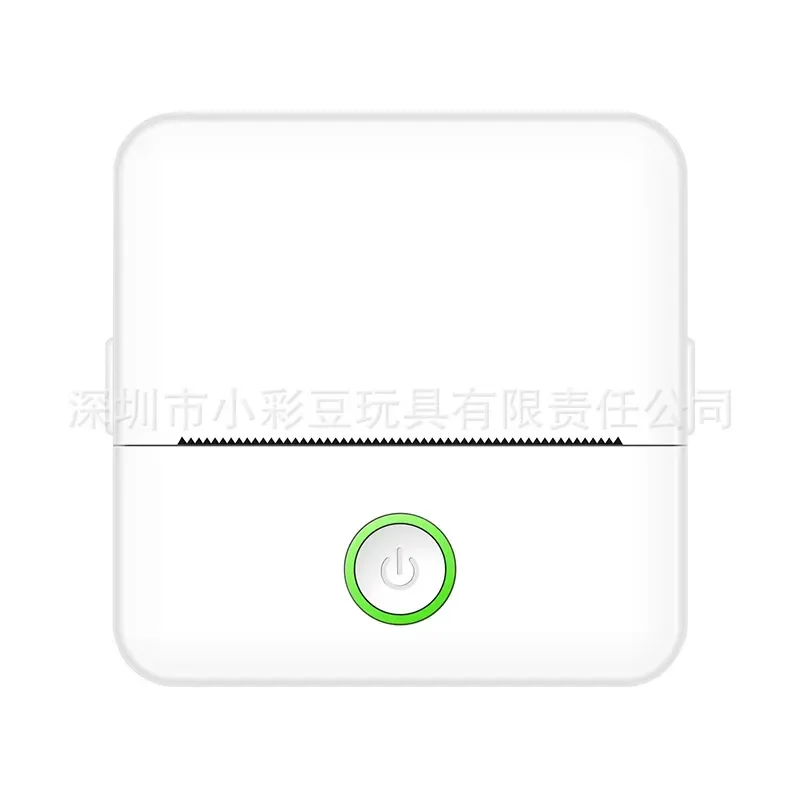 Mini Portable Thermal Printer Wireless Bluetooth Connect to Phone for Kid Student Photo Label Receipt Printing Pocket Device
