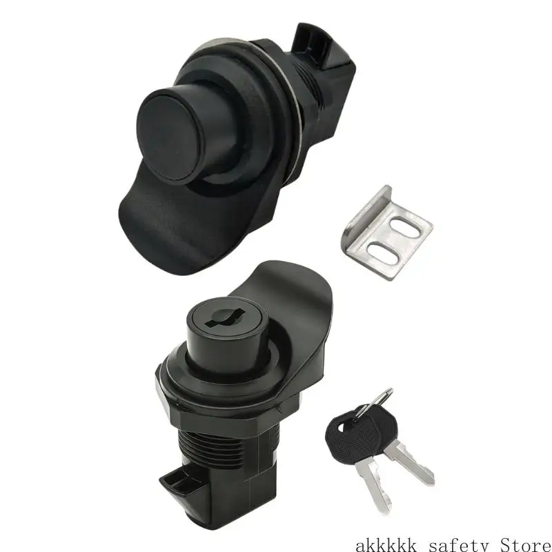 

Left Or Right Handed Plastic Latches Smooth Locking Mechanism Easy to Use for Cabinets Drawers & Marine Applications