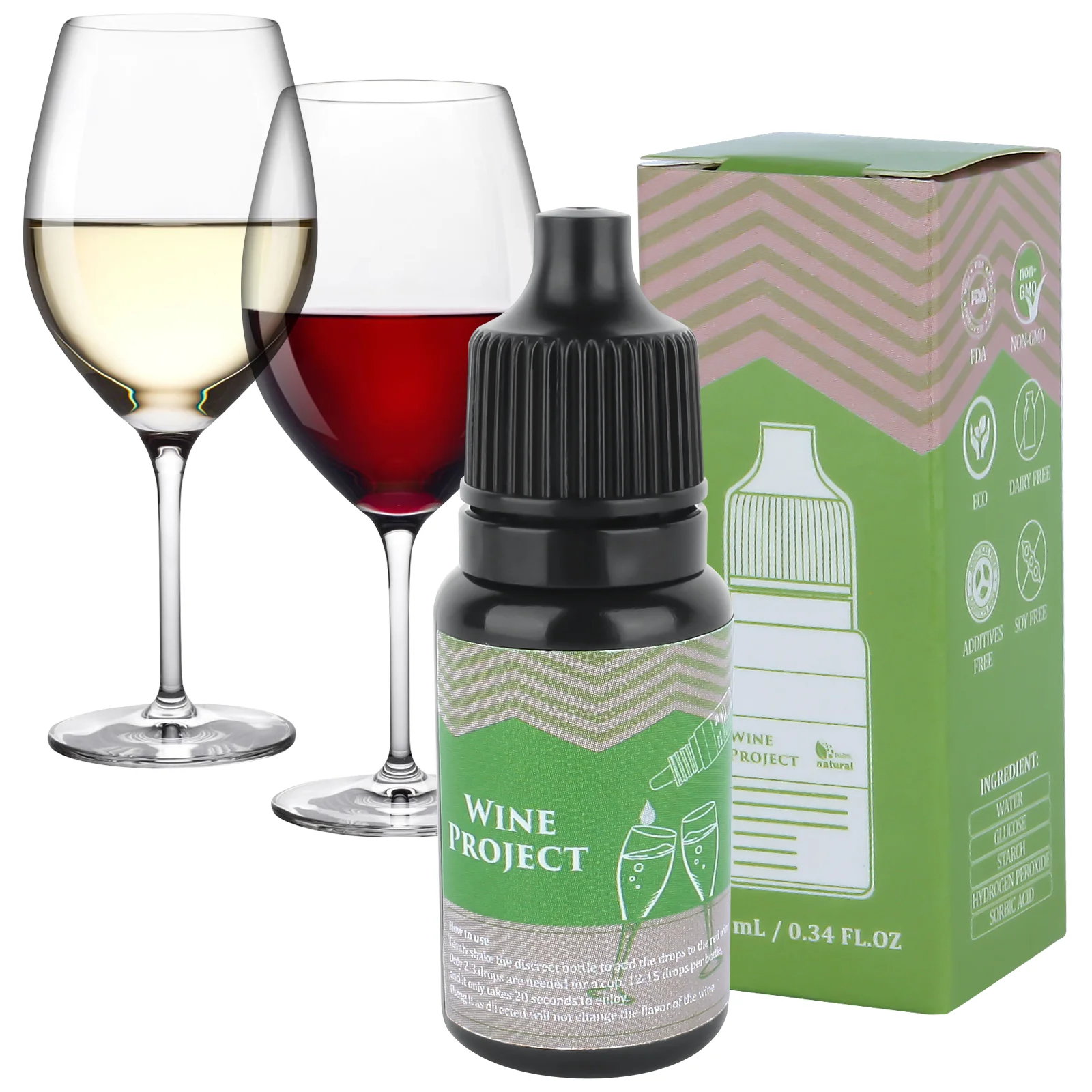 Wein filter, entfernt Sulfite und Histamine, reduziert Tannine, beugt Allergien und Kopfschmerzen vor, tolles Geschenk zur Verkostung von Wein, (b