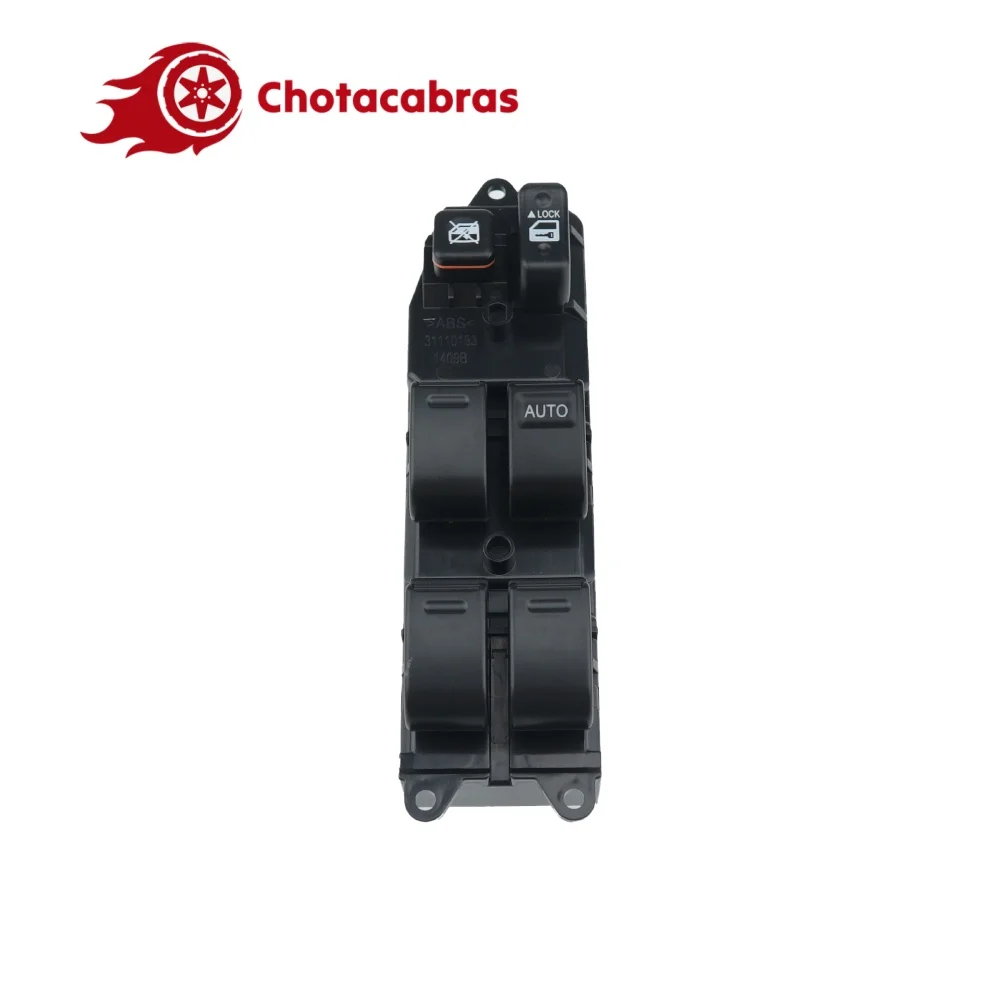 Переключатель стеклоподъемника 84820-12350 для Toyota Corolla Starlet EP91 EP95 Sprinter RHD Автомобильные аксессуары Черный