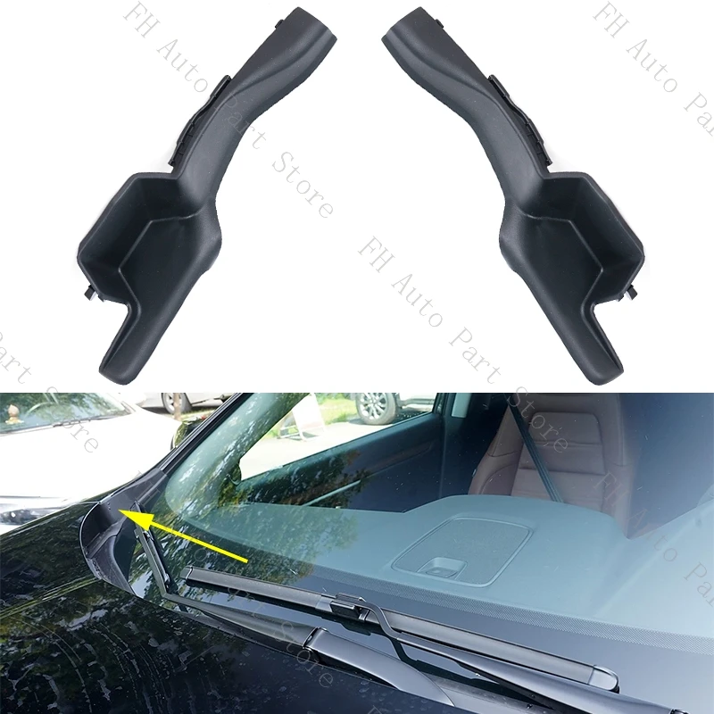 74221TLYH001 Front Windshield Wiper Water Deflector Plate Neck Trim Panel Lid For Honda CRV CR-V 2018 2019 2020 2021 2022