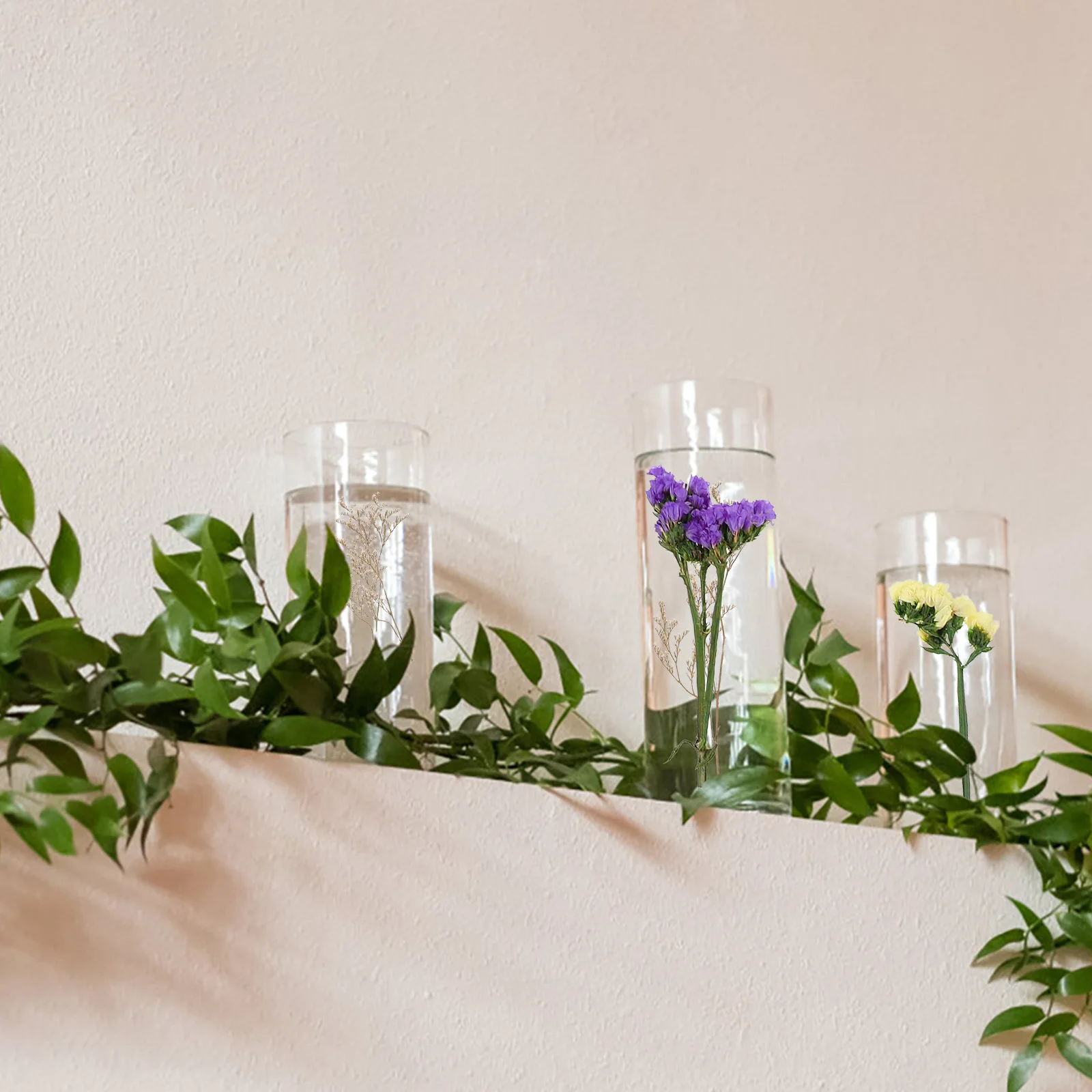 フローティングドライフラワー 天然保存色 無臭 フローティングフラワーデコレーション 花瓶フィラー DIY ウェディングパーティー