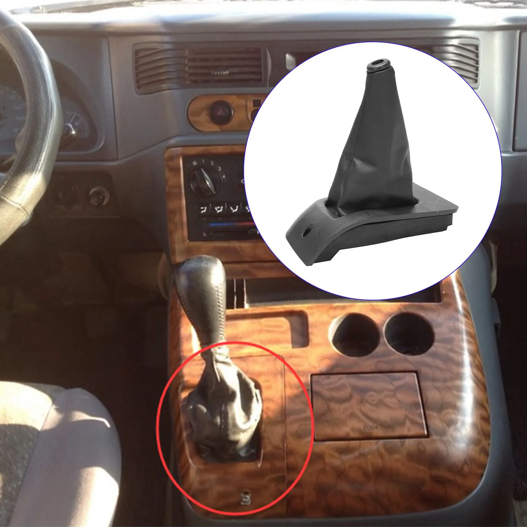 Strict 4X Car Gear Shift Knob Dust Cover Engine Hood Boots Assy For Mercedes Ssangyong MB100 1996-2000 6618808744LAA
